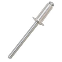 Dome Head Open Blind Rivets Aluminium / Aluminium