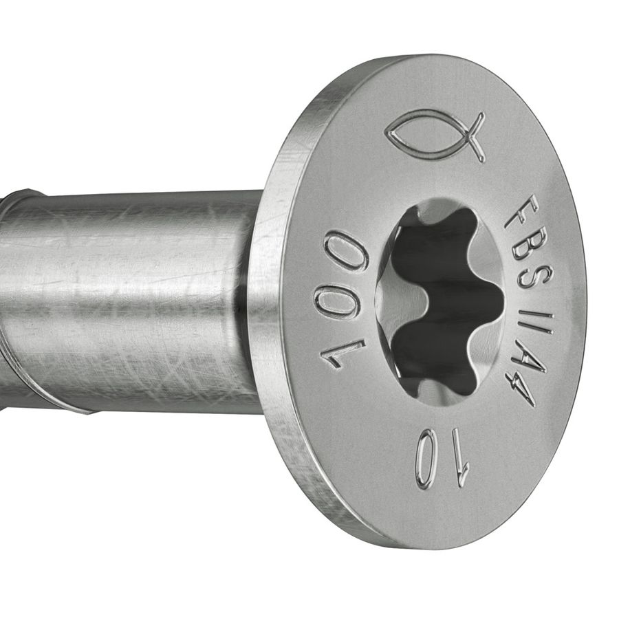 Fischer FBS II Ultracut Concrete Screw 8X60 10/- SK R Countersunk Head  Stainless Steel 543579